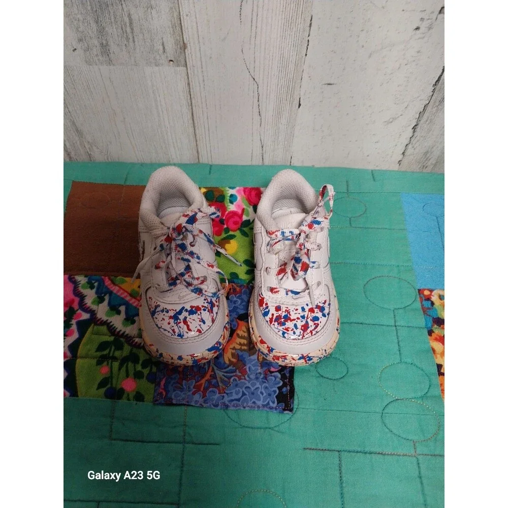 Nike Force 1LE Baby Shoes DH2926-111 Size 4C